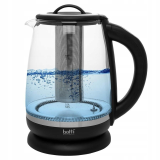Čajník, kanvica na čaj - Kanvica Electric Glass Calvin 2L LED Teplota