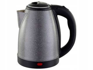 Čajník, kanvica na čaj - Bezdrôtová varná kanvica inox šedej 1.8L
