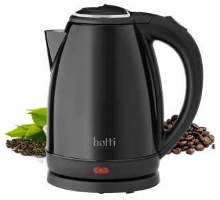 Čajník, kanvica na čaj - Botti Victor 1800W varná kanvica 1,7 l black