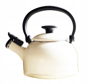 Čajník, kanvica na čaj - Kanvica Emalized Retro Smotanové Forchetto 1,6l