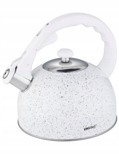 Čajník, kanvica na čaj - Kanvica Kinghoff 2,6l White Marble KH-1407