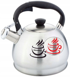 Čajník, kanvica na čaj - KLAUSBERG KETTLE 1,8L TEPELNÝ INDIKÁTOR KB-7044