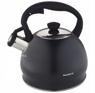 Čajník, kanvica na čaj - Kanvica Klausberg 2L Black Mat BK-7428