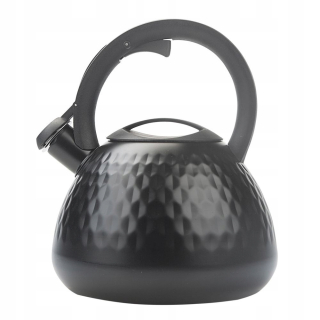 Čajník, kanvica na čaj -  Gordon z nerezovej ocele kanvice 2.7l black ALTOM dizajn