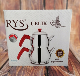 Čajník, kanvica na čaj - Double kanvice tureckej čajový 1.6L