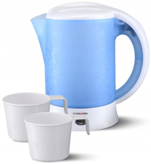 Rýchlovarná kanvica Kalorik 0,6 l biela, odtiene modrej
