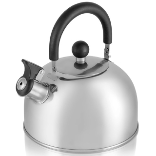Čajník, kanvica na čaj - Kanvica s 2,5L píšťaly INOX ocele plyn