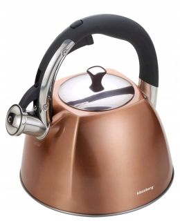 Čajník, kanvica na čaj - KLAUSBERG BIELA rýchlovarná kanvica 3L KB-7202