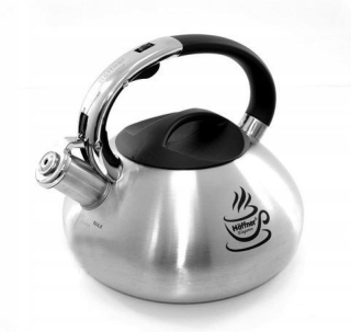 Čajník, kanvica na čaj - Kanvica s Metal whistle mágie Logo 4050 / 3L