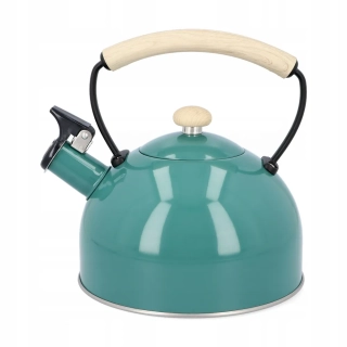Čajník, kanvica na čaj - Oceľová kanvica Plyn Indukcia Príroda Retro 2,3l