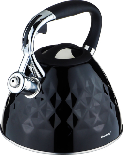 Čajník, kanvica na čaj -  Kanvica s píšťalkou 3 L Indukčné Black Diamond