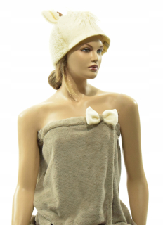 Cap + pareo + Turban -Women's Set L