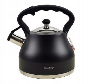Čajník, kanvica na čaj - KOTVA ČIERNEJ OCELI 2,7 L KLAUSBERG INDUKCIA
