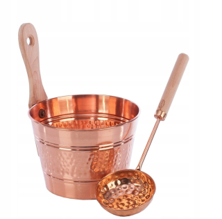 Ceber so 4L Sauna Ladle Eliga Miedź