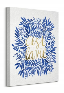 C'est La Vie - Canvas Image 40x50 cm