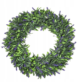Veniec na dvere - Chic Wall Lavender Garland Lavender Idyll visí