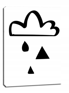 Cloud - obrázok na plátne