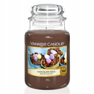 Tradičná parafínová sviečka Chocolate Eggs Yankee Candle 1 ks.