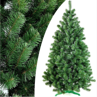 Vianočný stromček - Umelý vianočný stromček Fir 220 cm zelená