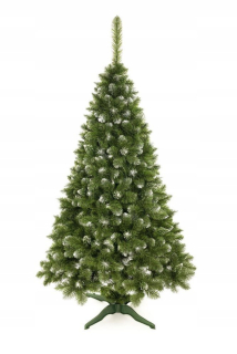 Vianočný stromček - Umelý vianočný stromček prémiový diamantový borovicu 220 cm