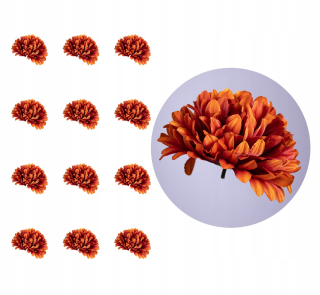 Chrysanthemum saténová hlava Ruda 12 Produkt