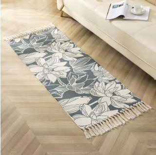 Tmavý štýl Khaki 60x160 cm ettyle, bavlna a l