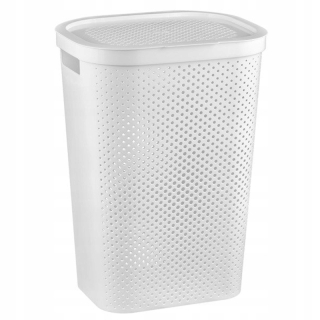 Bashingový kôš spodná bielica biely curver 59l