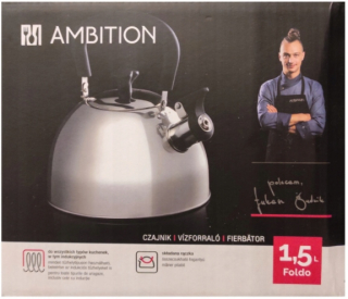 Čajník, kanvica na čaj - Indukčná varná kanvica Ambition Foldo 1,5 l