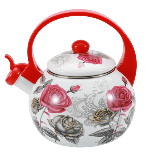 Čajník, kanvica na čaj -  Entamelová kanvica ENAMEL 2,2L indukcia plynu