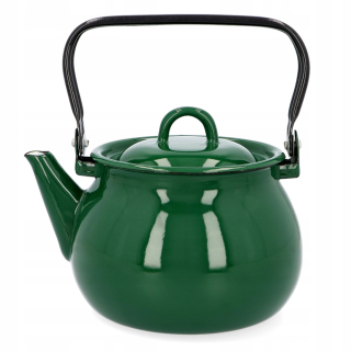Emajlo Olkusz Smalt Kettle 2 L odtiene zelenej