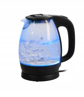 Čajník, kanvica na čaj - Elektrická varná kanvica 1,7l 2200W čierna