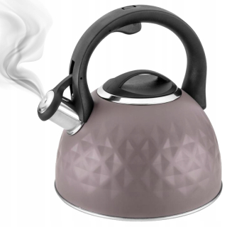 Čajník, kanvica na čaj - Kanvica Florina Diamante Gaz indukčný 2,6l šedá