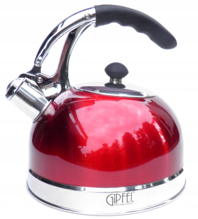 Čajník, kanvica na čaj -  Kanvica na vrchol návšteva Steel 2.7 L 1152