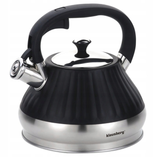 Čajník, kanvica na čaj - Oceľ kanvica 3.0L Klausberg KB-7478 Black