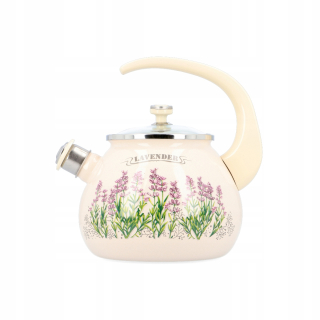 Čajník, kanvica na čaj - Kanvica smalt 2.5L Retro Indukčné Olkusz