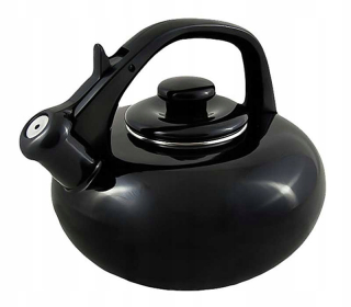 Čajník, kanvica na čaj - Garden kanvica forchetto Taliansko Luna Nero 2.5L