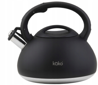 Čajník, kanvica na čaj - Kanvica s píšťalou Big Gas Induction Black Mat 3