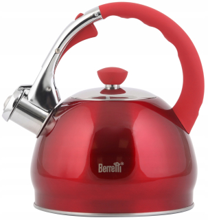 Tradičné Berretti Kettle 2 L odtiene červenej