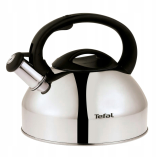 Tefal oceľová kanvica 3 l odtiene šedej a striebra