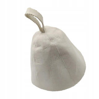 SAUNA Sauna Cap vyšívaná dekorácia - červená