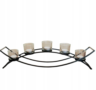 Svietník na stôl - Sviečka Tealightty Atmosféra 30 cm 5 triedy