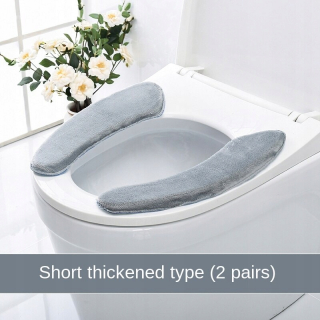 WC doska - Domáci vankúš na toaletné vankúše s červeným štýlom s