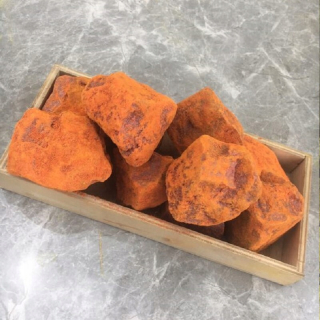 Červený štýl Realgar 500G Natural Realga Stone