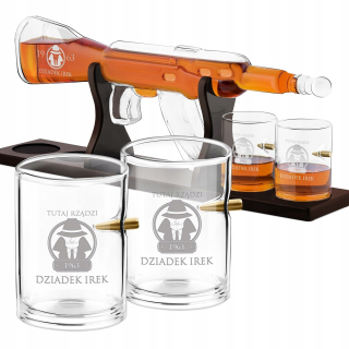 Gadget - DARČEK PRE STARÉHO OTCA, KARAFA NA WHISKY, RYT.