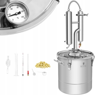 Hrniec, kastrol -  Distiller 30L destilačné zariadenie + teplomer