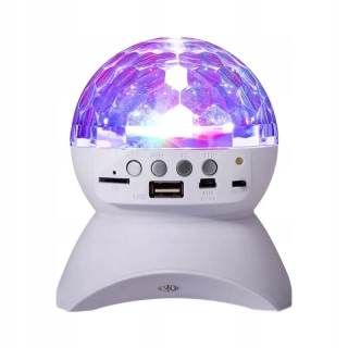 LED DISCO GUĽA 600MAH ČIERNA / ČIERNA