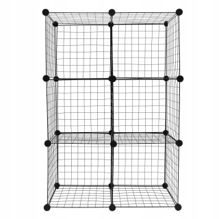 DIY Cube Racking Biele lode