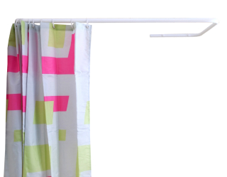 Sprchová tyč - Plocana chce 70x100 Angle Curtain Rod