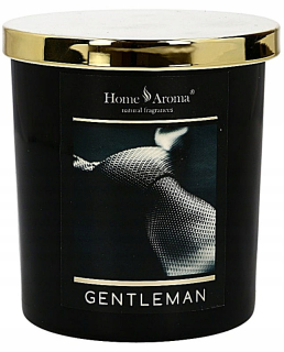 Tradičné parafínové sviečky Gentleman Domov Aroma 1 PC.