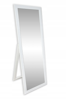 Kúpeľňové zrkadlo - Stojanové zrkadlo RAMIX, obdĺžnik, drevený rám, 600 x 1600 mm